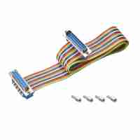 DB15 cable 30 cm length, male to female for KT200 / KT200 II